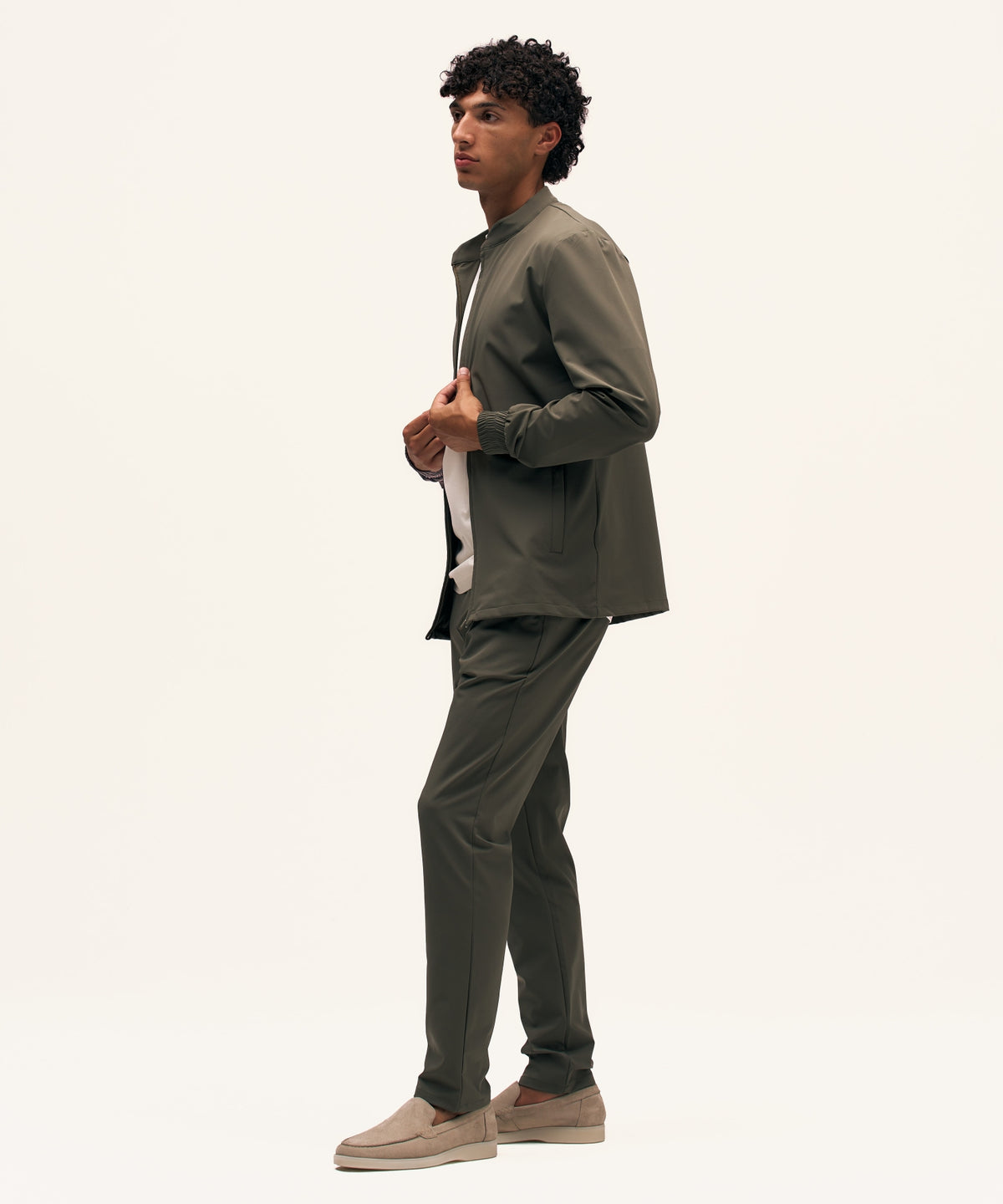 Tracksuit Jacket | Olive