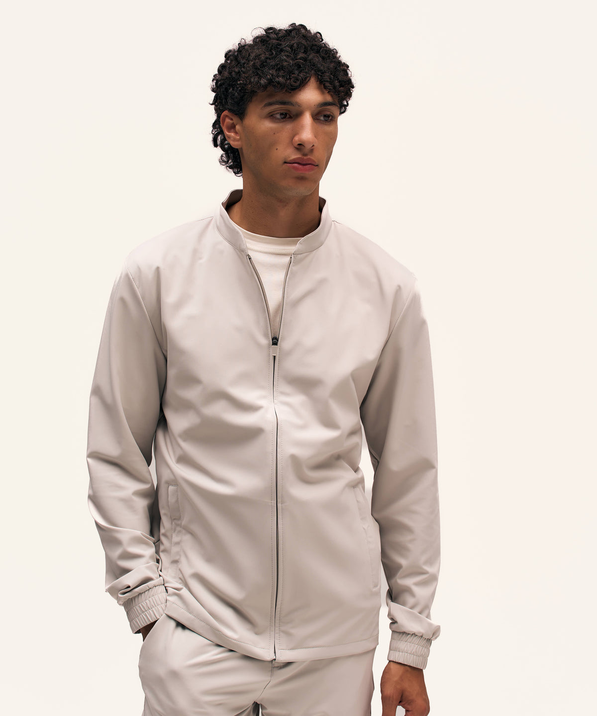 Tracksuit Jacket | Sand