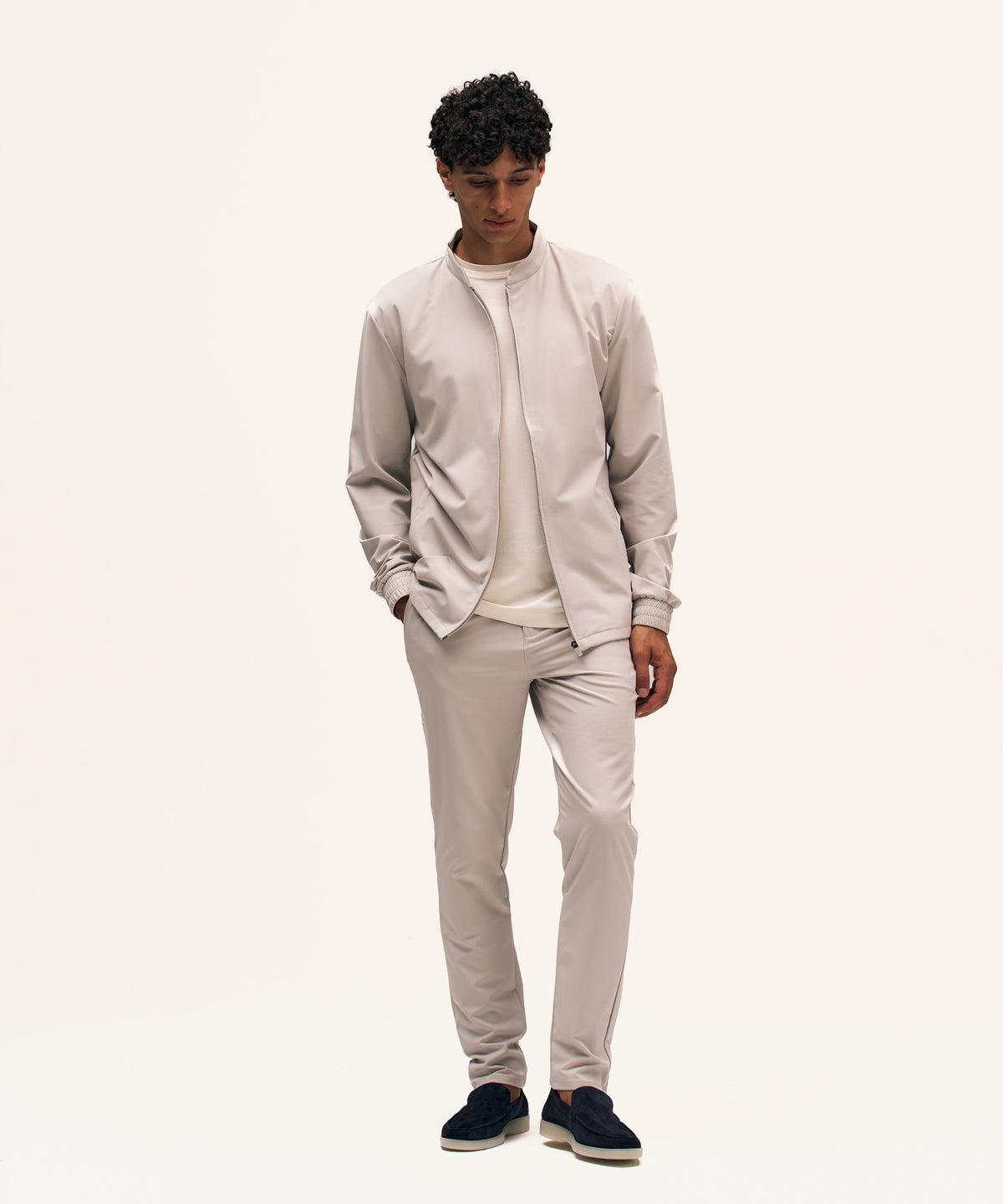 Tracksuit Jacket | Sand