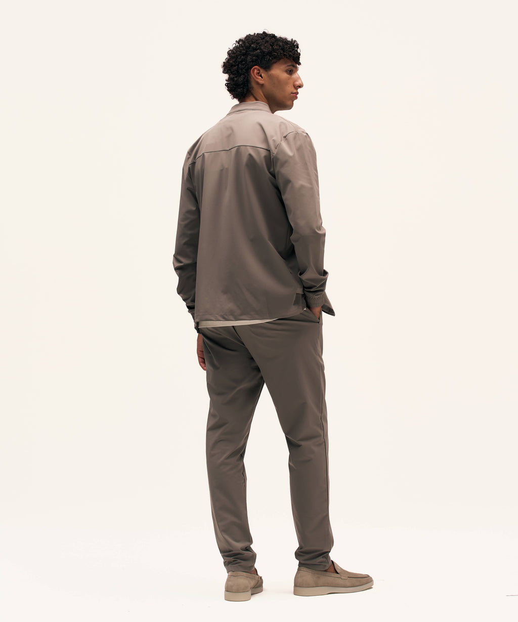 Tracksuit Jacket | Taupe