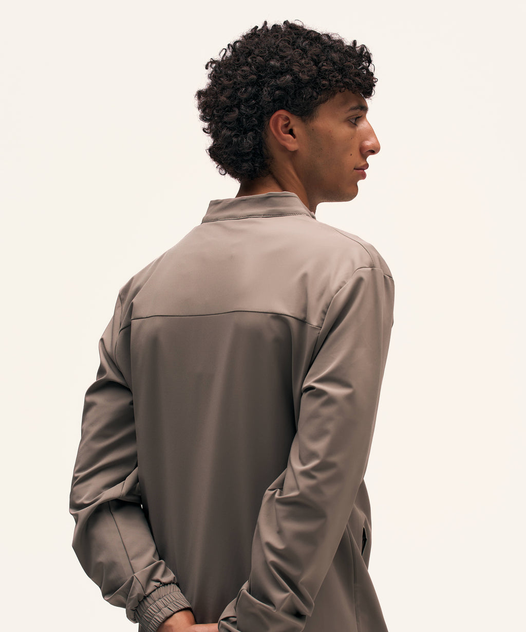 Tracksuit Jacket | Taupe