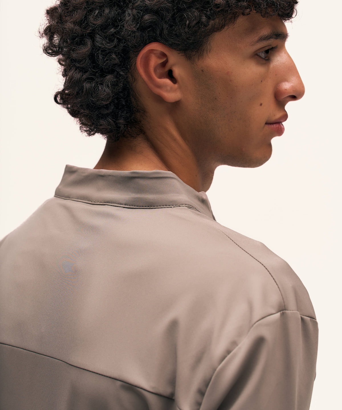 Tracksuit Jacket | Taupe