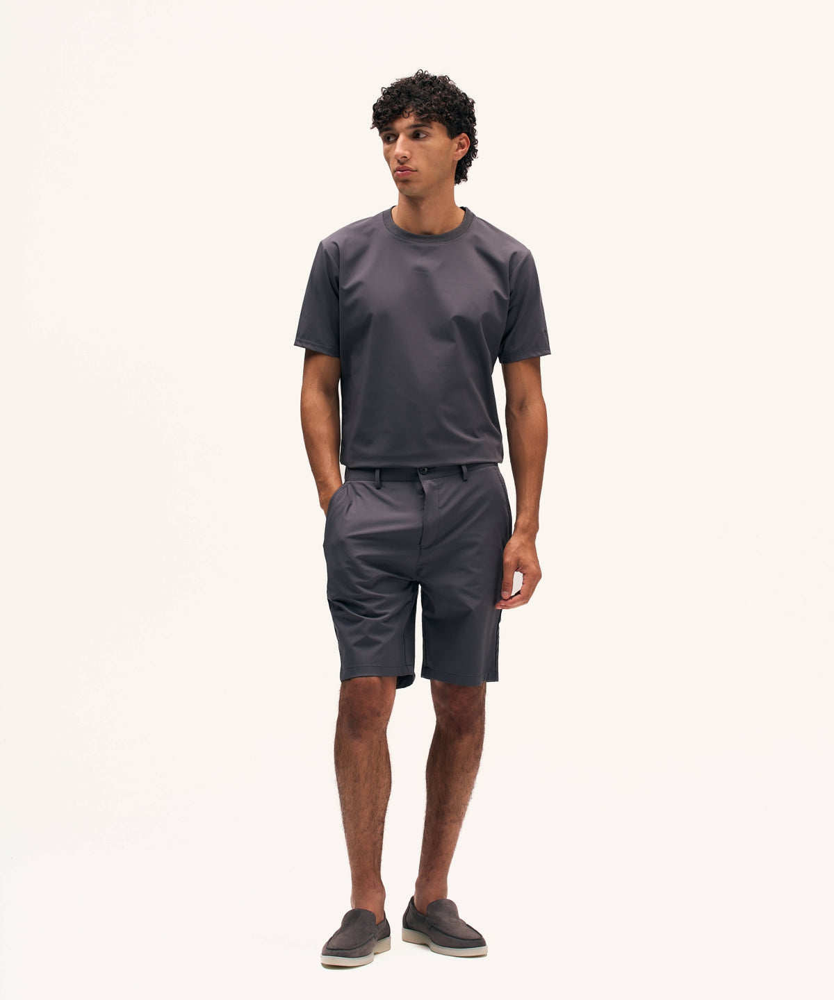 Travel Short | Anthracite