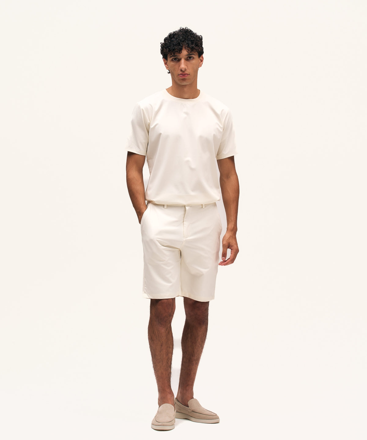 Travel Short | Creme