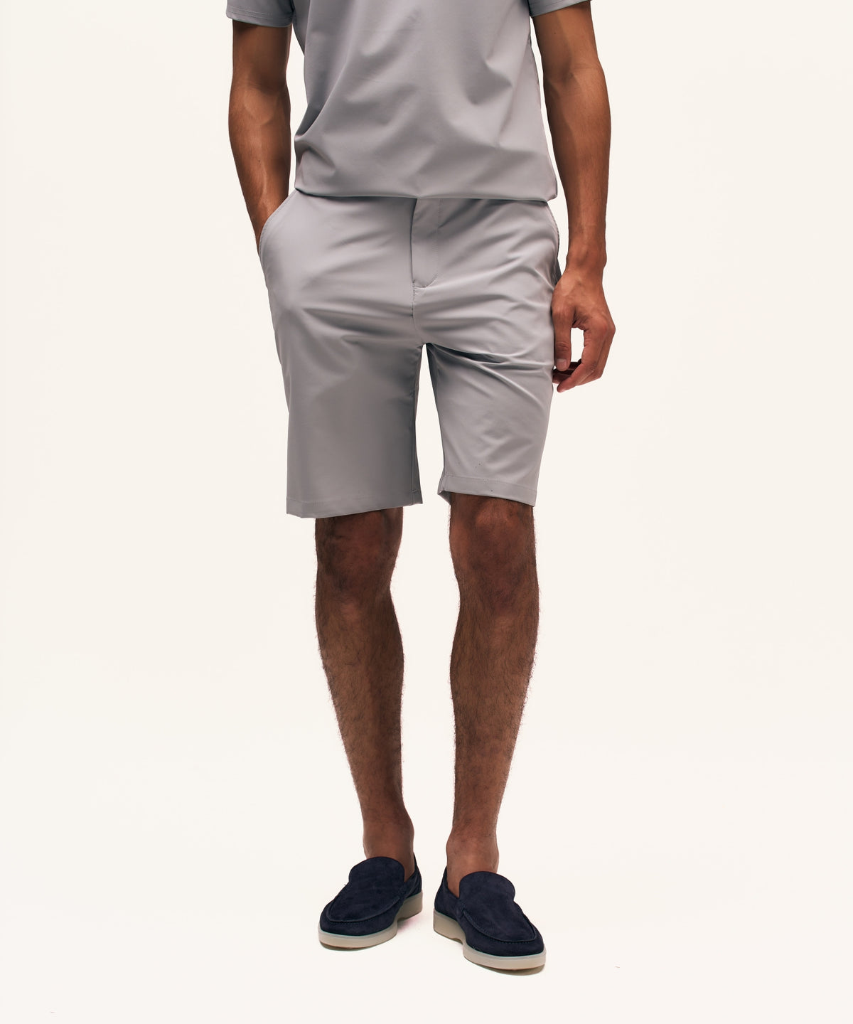 Travel Short | Light Grey