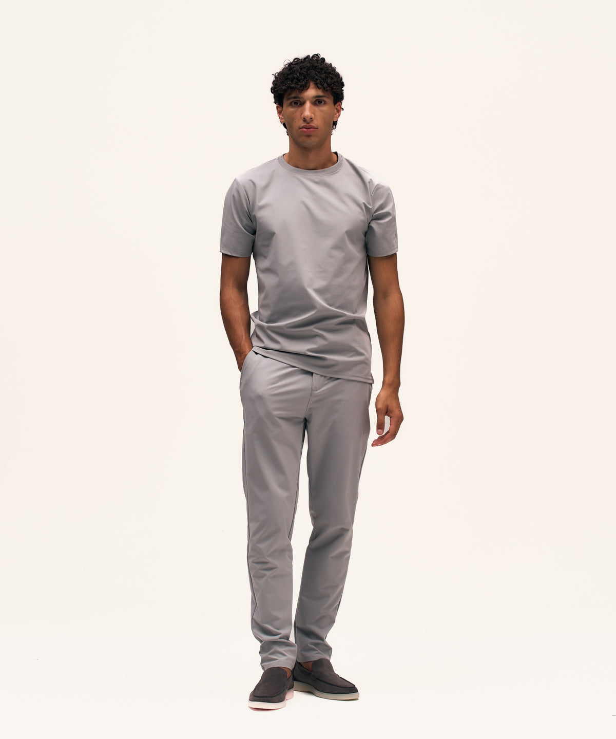 Travel T-Shirt | Light Grey
